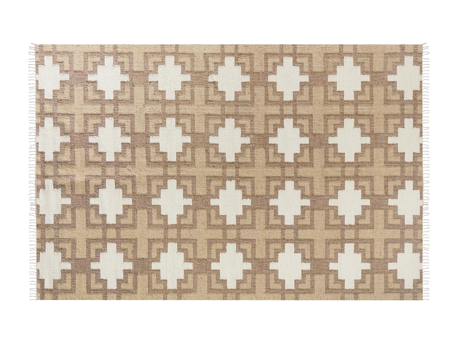 Alfombra KONURTAY 200 x 300 cm Yute Beige
