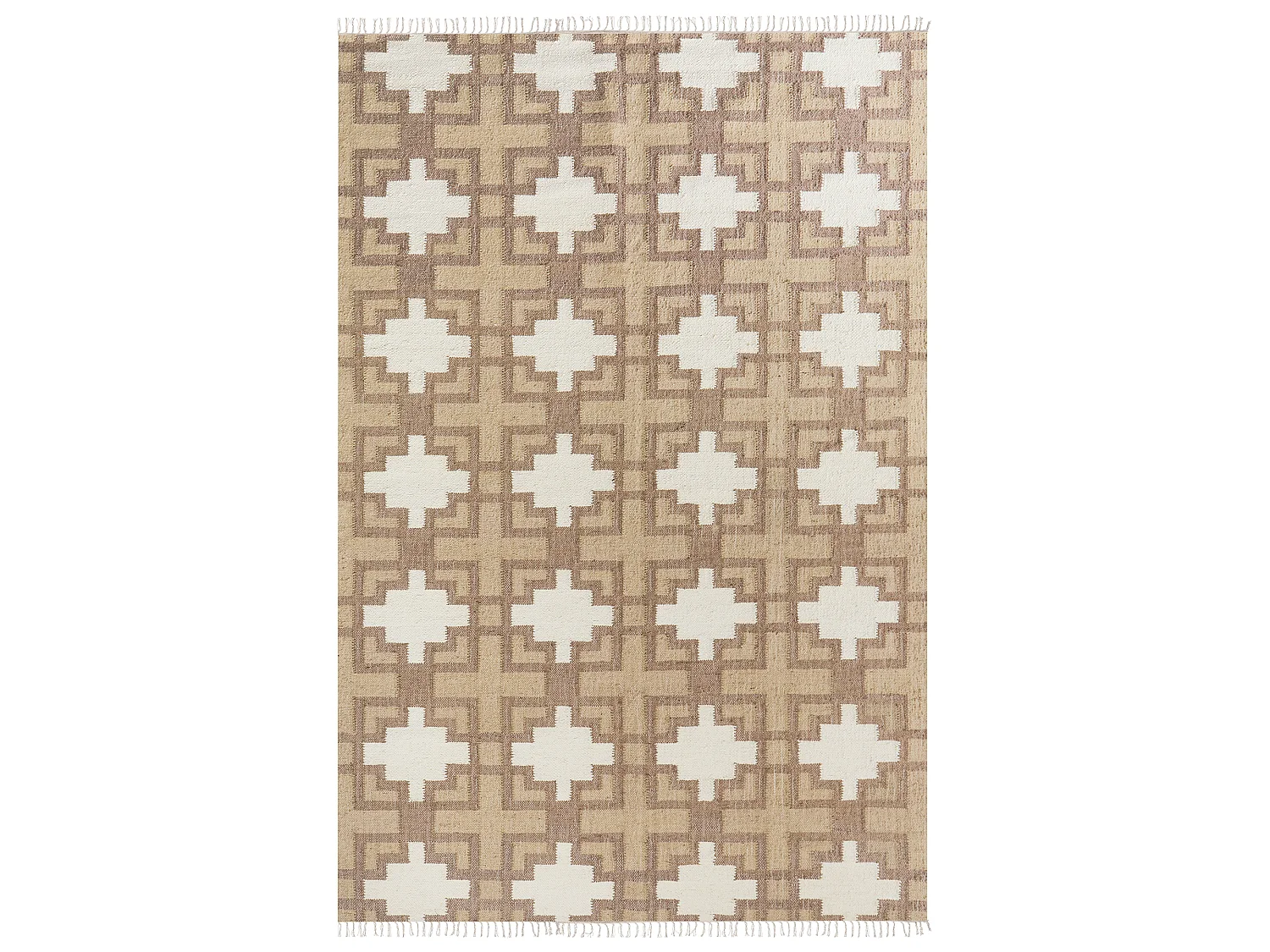 Teppich KONURTAY 200 x 300 cm Jute Beige