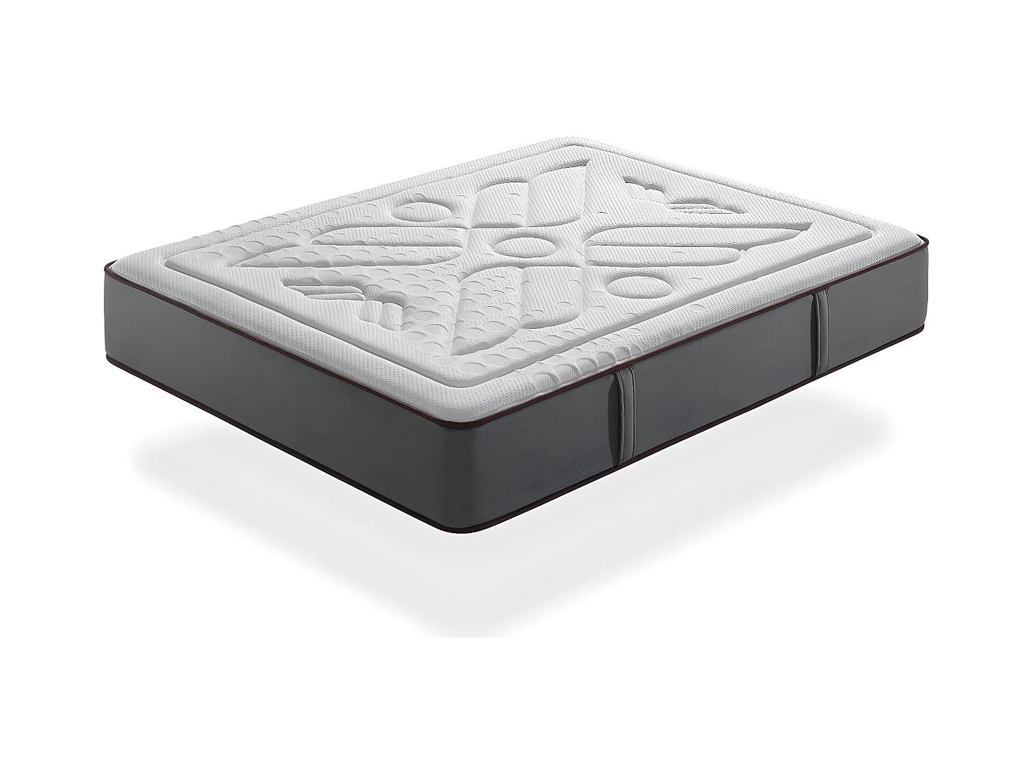 Matelas 200X200 LYRA SPRING Épaisseur 29Cm - Micro-Ressorts Avec Mousse De Mémoire De Forme