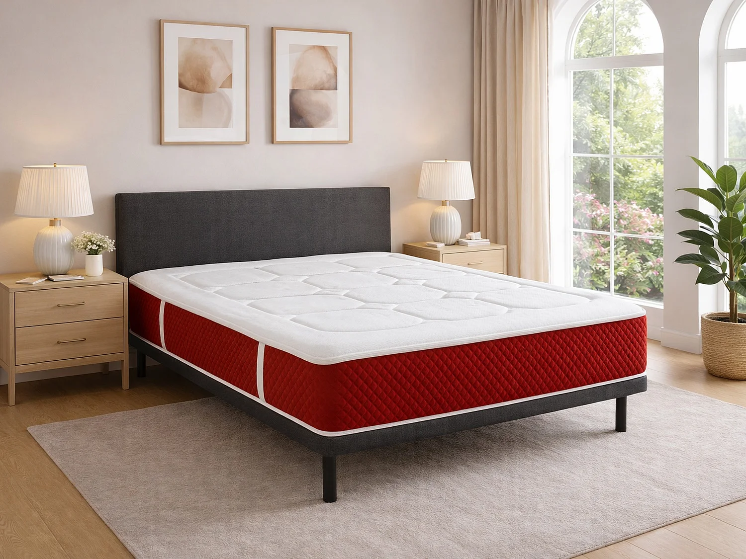Matelas à ressorts ensachés DORMISSIMO SPRING PREMIUM 140x190 - Hauteur 30 cm