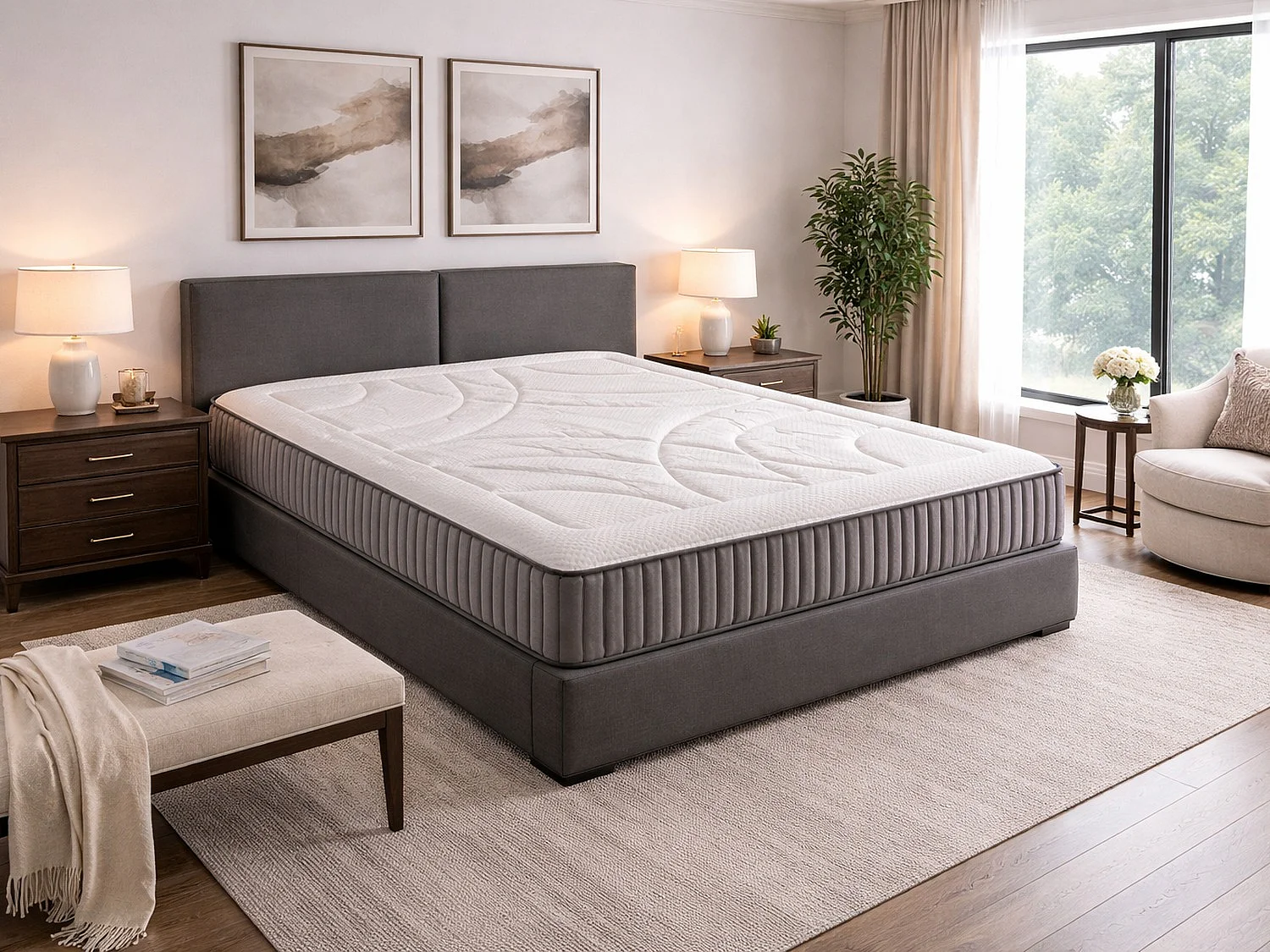 Colchão de molas ensacadas DORMISSIMO HERA SPRING 140x200 cm – Altura 25 cm