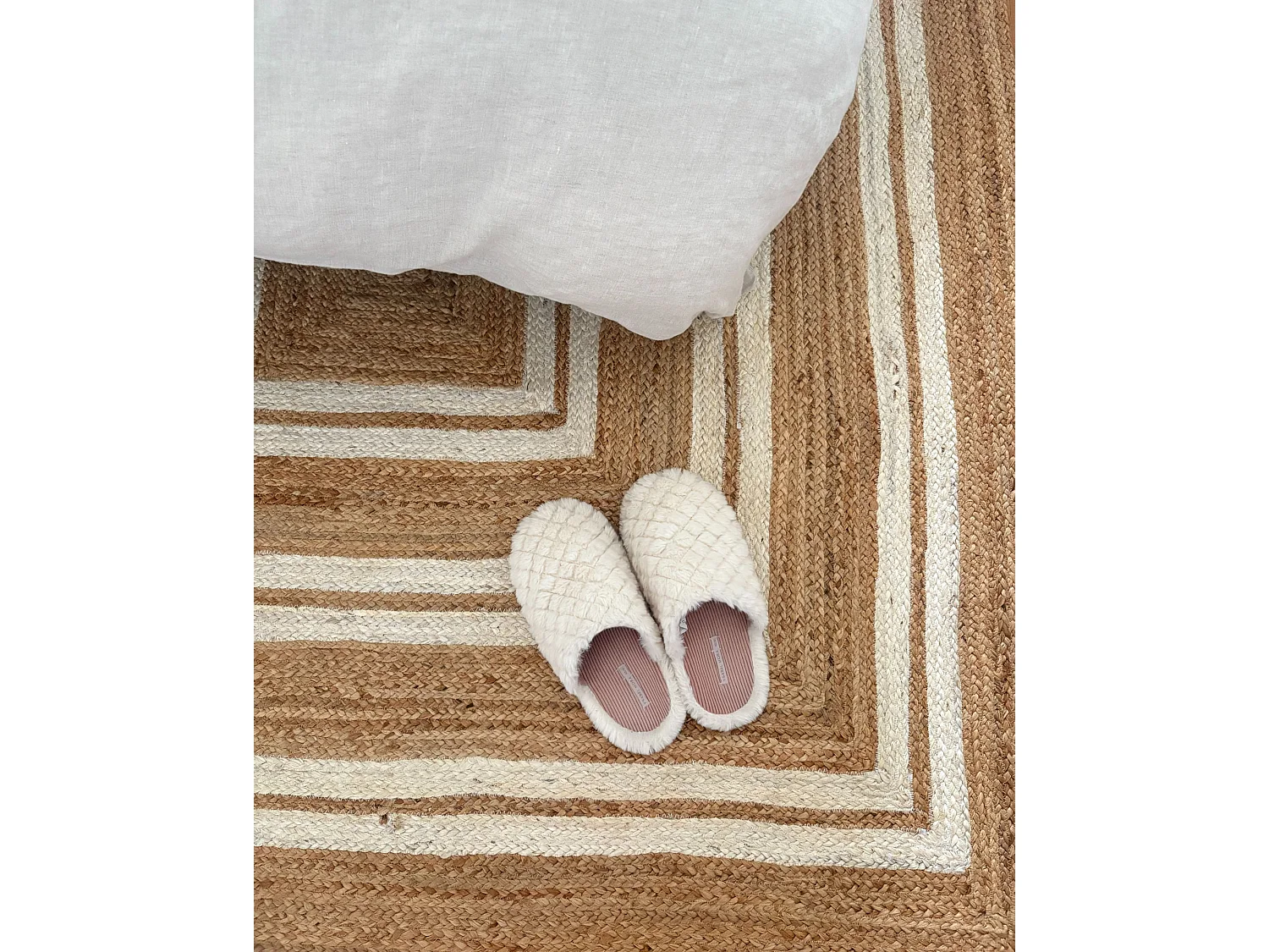 Tapis ELMALI 200 x 300 cm Jute Beige