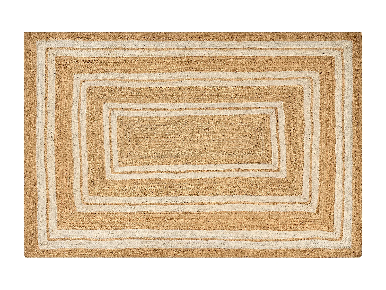 Dywan z juty 200 x 300 cm beżowy ELMALI