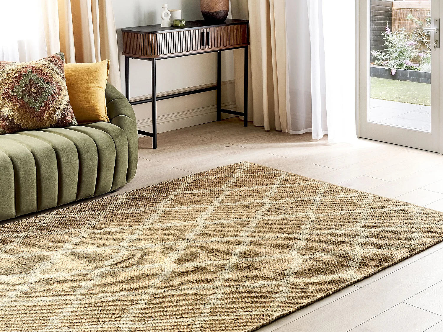 Tapis MERMER 160 x 230 cm Jute Beige