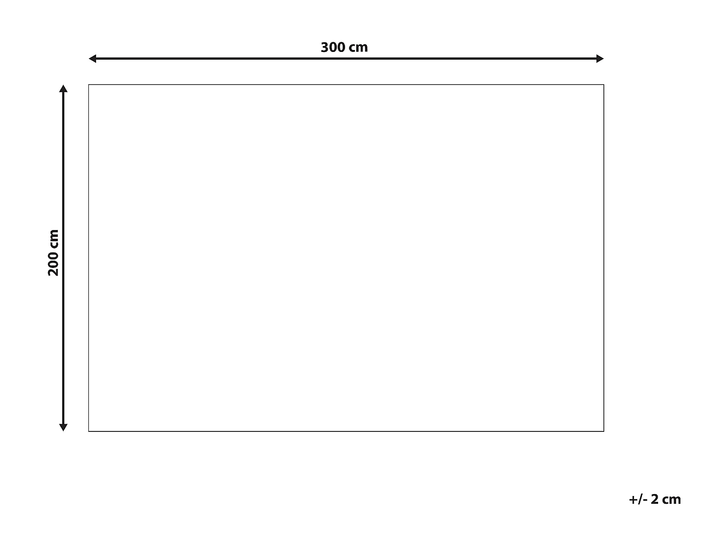 Teppich Jute beige rechteckig 200x300 cm marokkanisches Muster Kurzflor Mermer