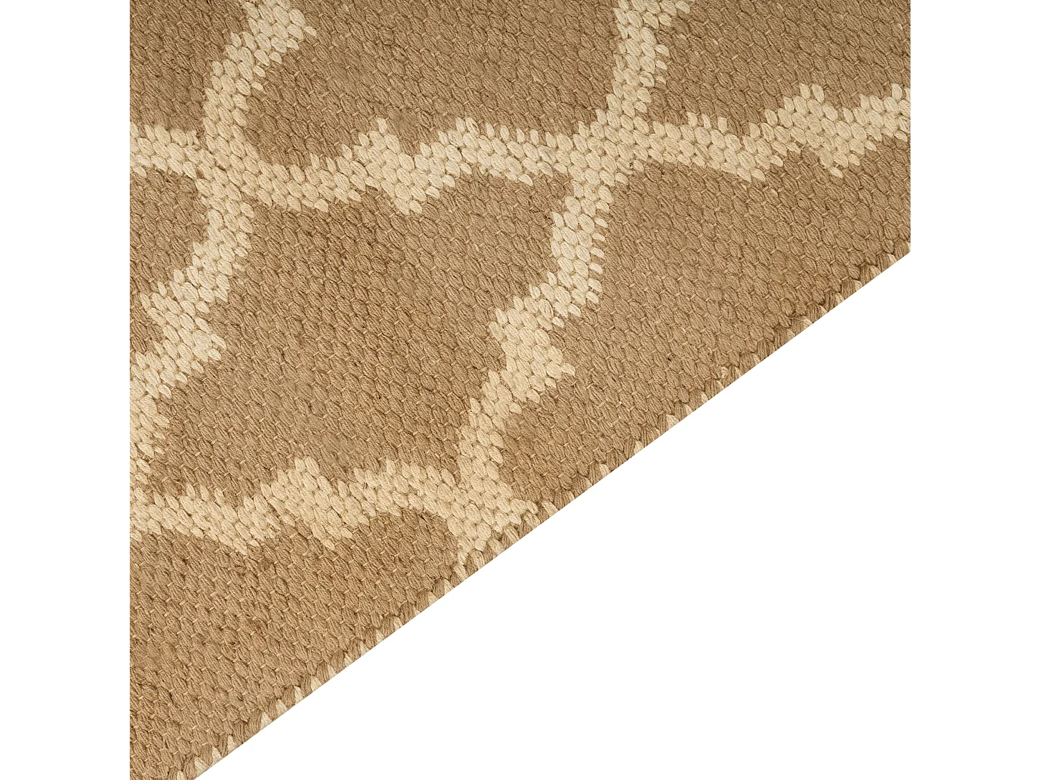 Tappeto iuta beige 200 x 300 cm MERMER