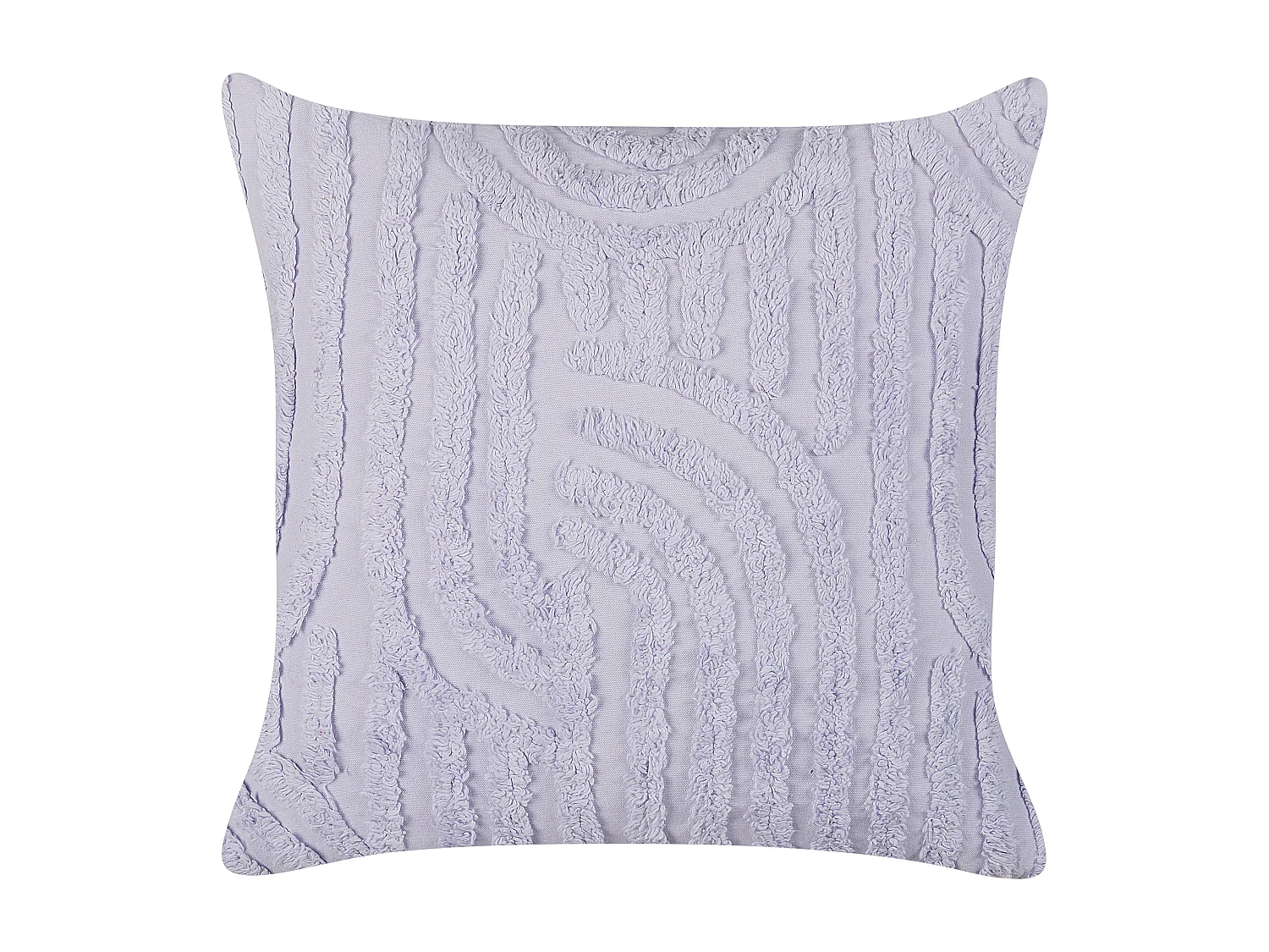 Coussin TELLIMA Coton 45 x 45 cm Violet Motif géométrique