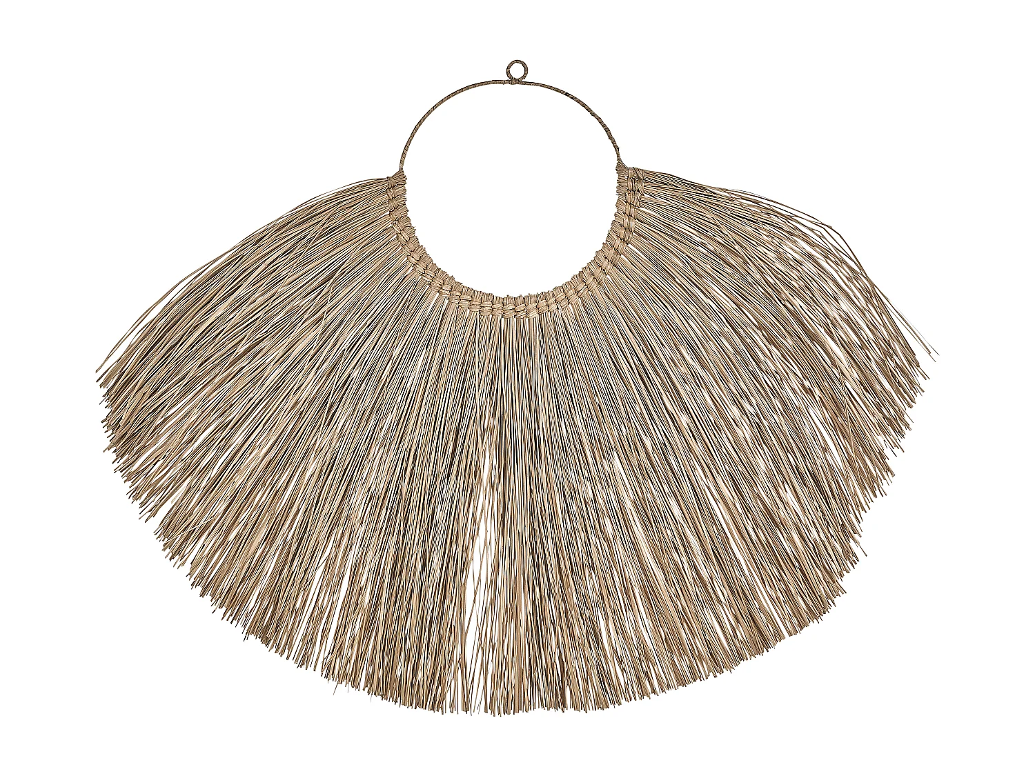 Décoration murale HATINH Herbier marin 70 cm Naturel