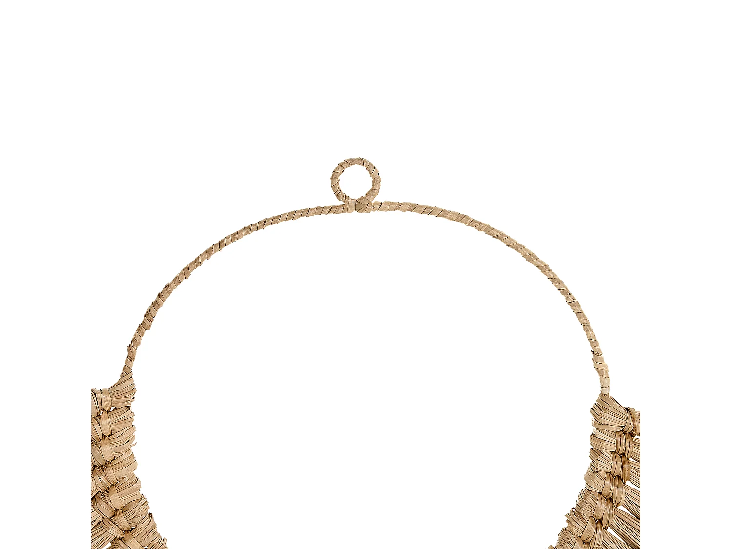 Décoration murale HATINH Herbier marin 70 cm Naturel