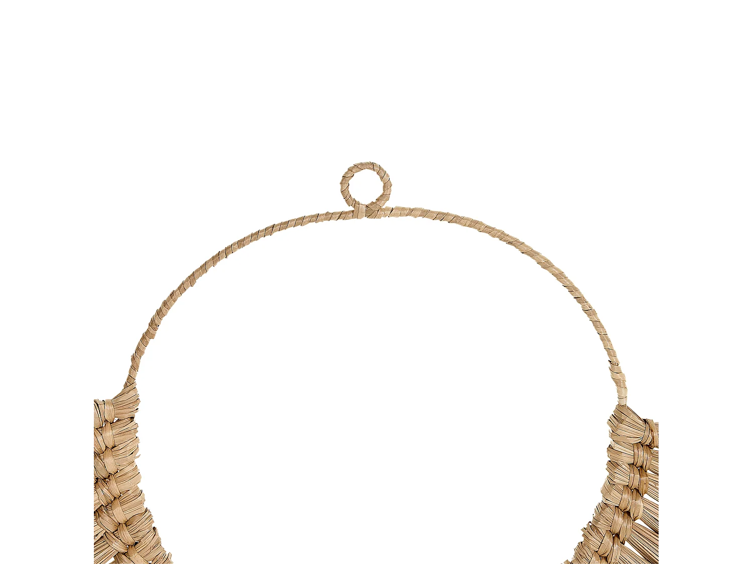 Décoration murale HATINH Herbier marin 70 cm Naturel