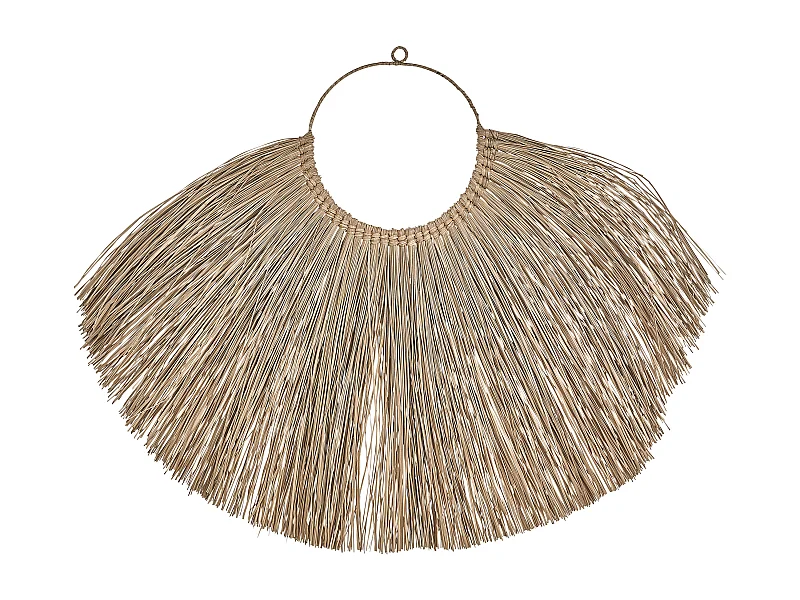 Decoração de parede HATINH Alga 70 cm Natural