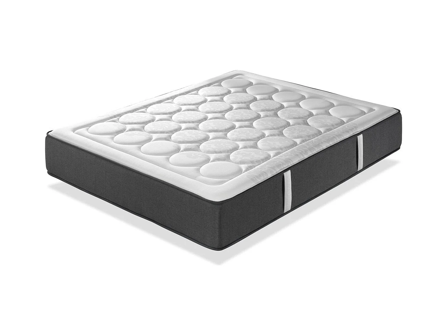 Matelas Mousse Ecologique 105X190 AIRSYSTEM DREAM, Epaisseur 30 CM, Mousse Recyclee. Excellente ergonomie et respirabilité