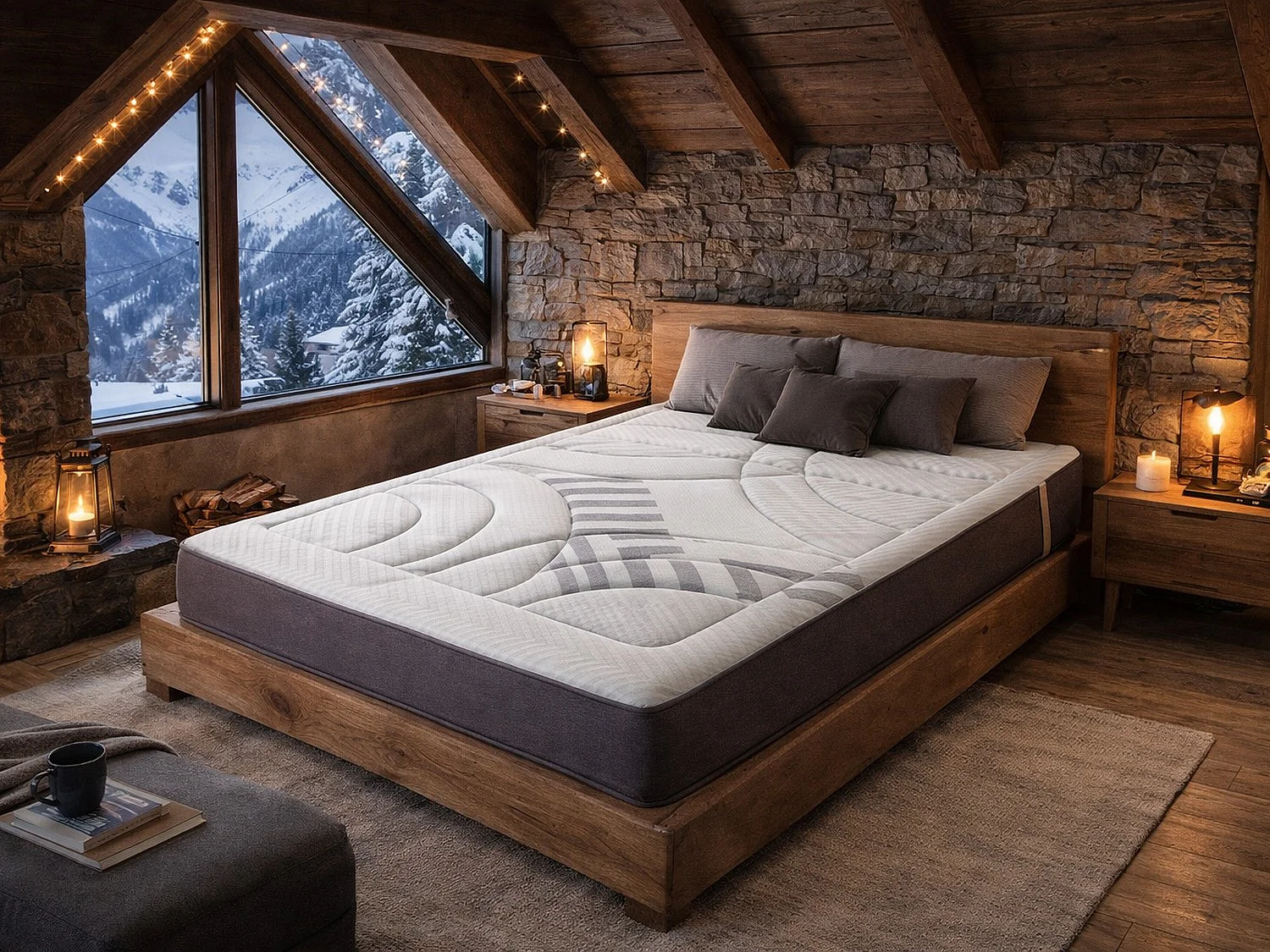 Schuimmatras DORMISSIMO AIRSYSTEM DREAM 160x190 - Hoogte 30 cm