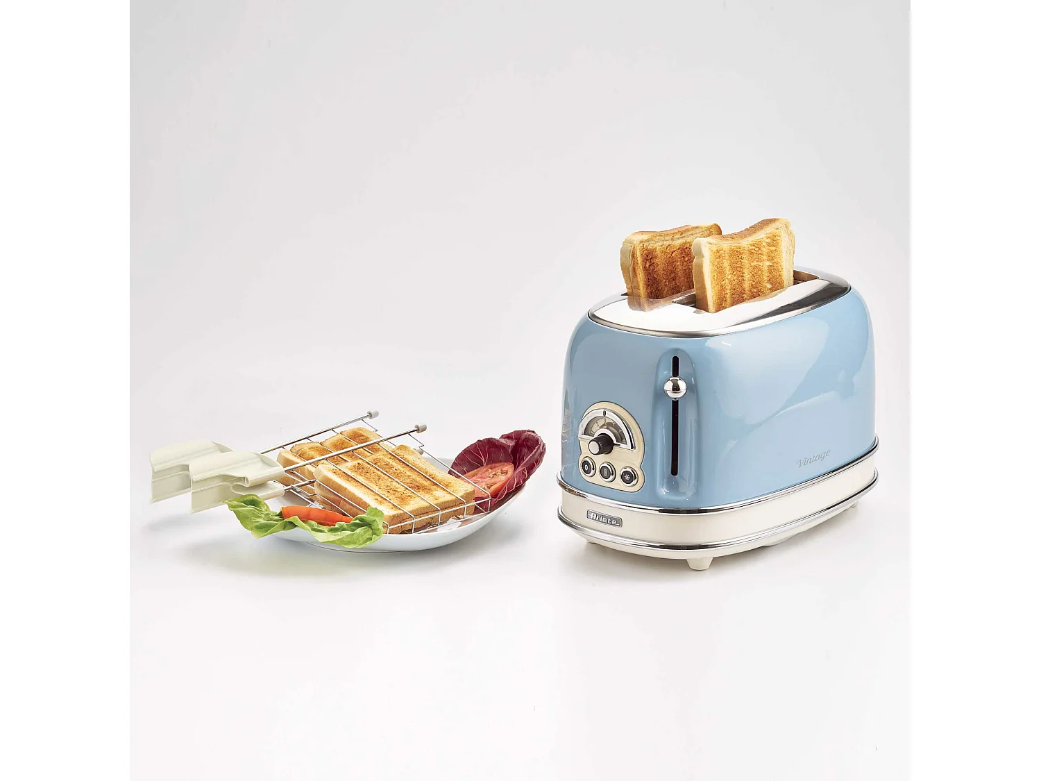 Ariete Grille-pains 2 fentes 810w celeste - 155/3