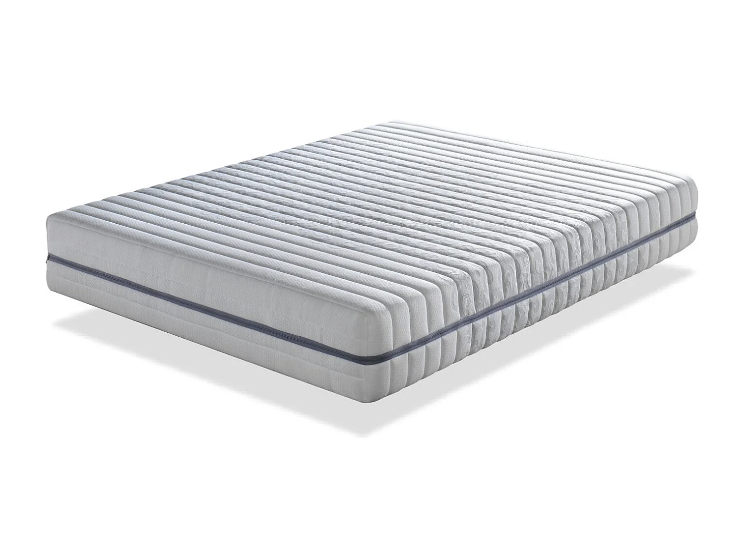 Matelas Ressorts Ensaches 105X200 SPRING INTENSE, Epaisseur 25 CM, Adaptable, 7 zones de confort. Dehoussable