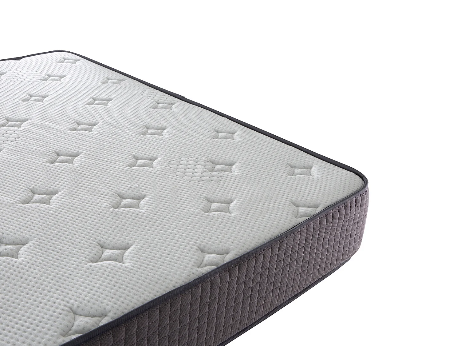 Matratze 140X190 SPRING BASIC - H3 - Hohe 25 CM - Ergonomische und mittelfeste Taschenfederkerne