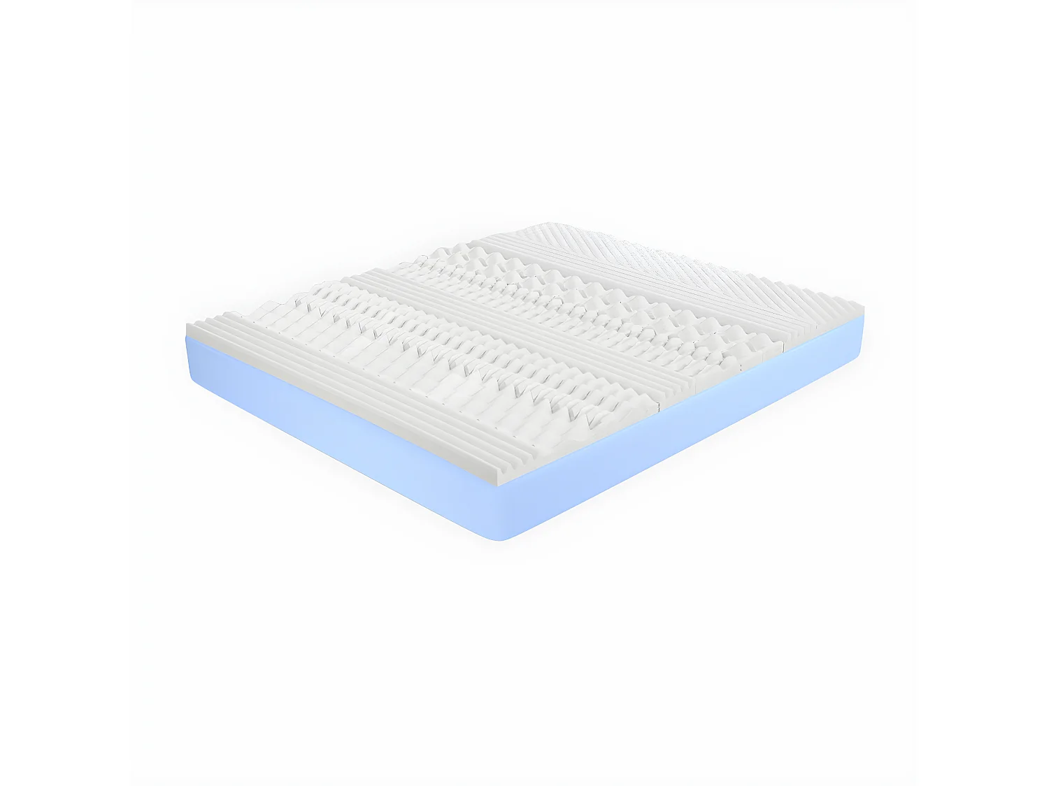 Matratze 80x190 Höhe 20 cm - Memory Foam, Milbenhemmend, Aloe Vera | Live