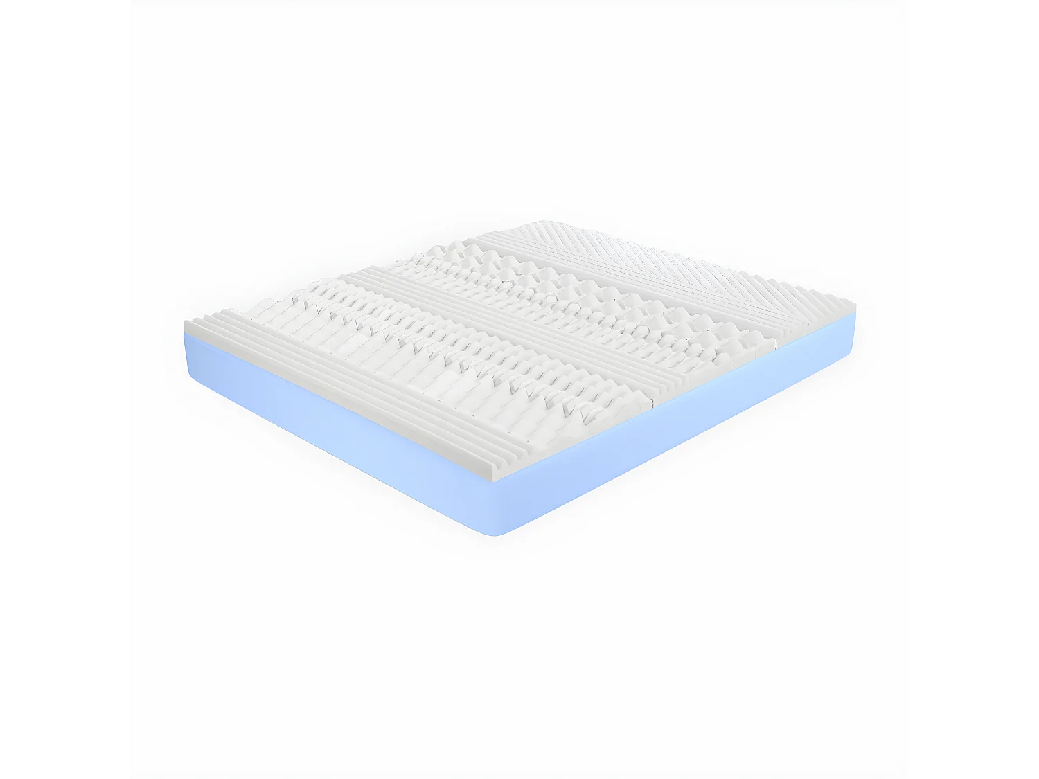 Matratze 80x190 Höhe 20 cm - Memory Foam, Milbenhemmend, Aloe Vera | Live