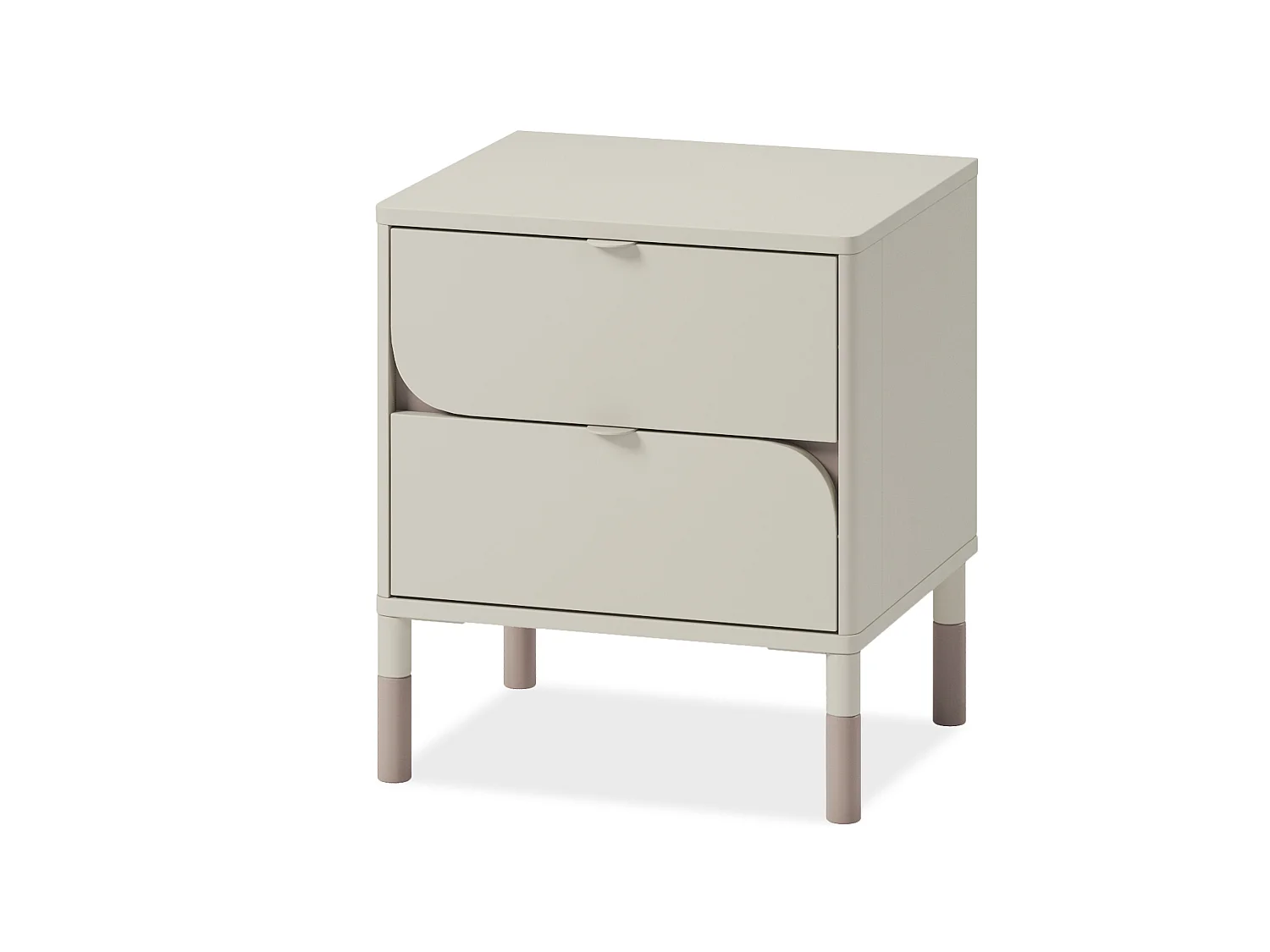 Nachttisch - Creme - CATTA