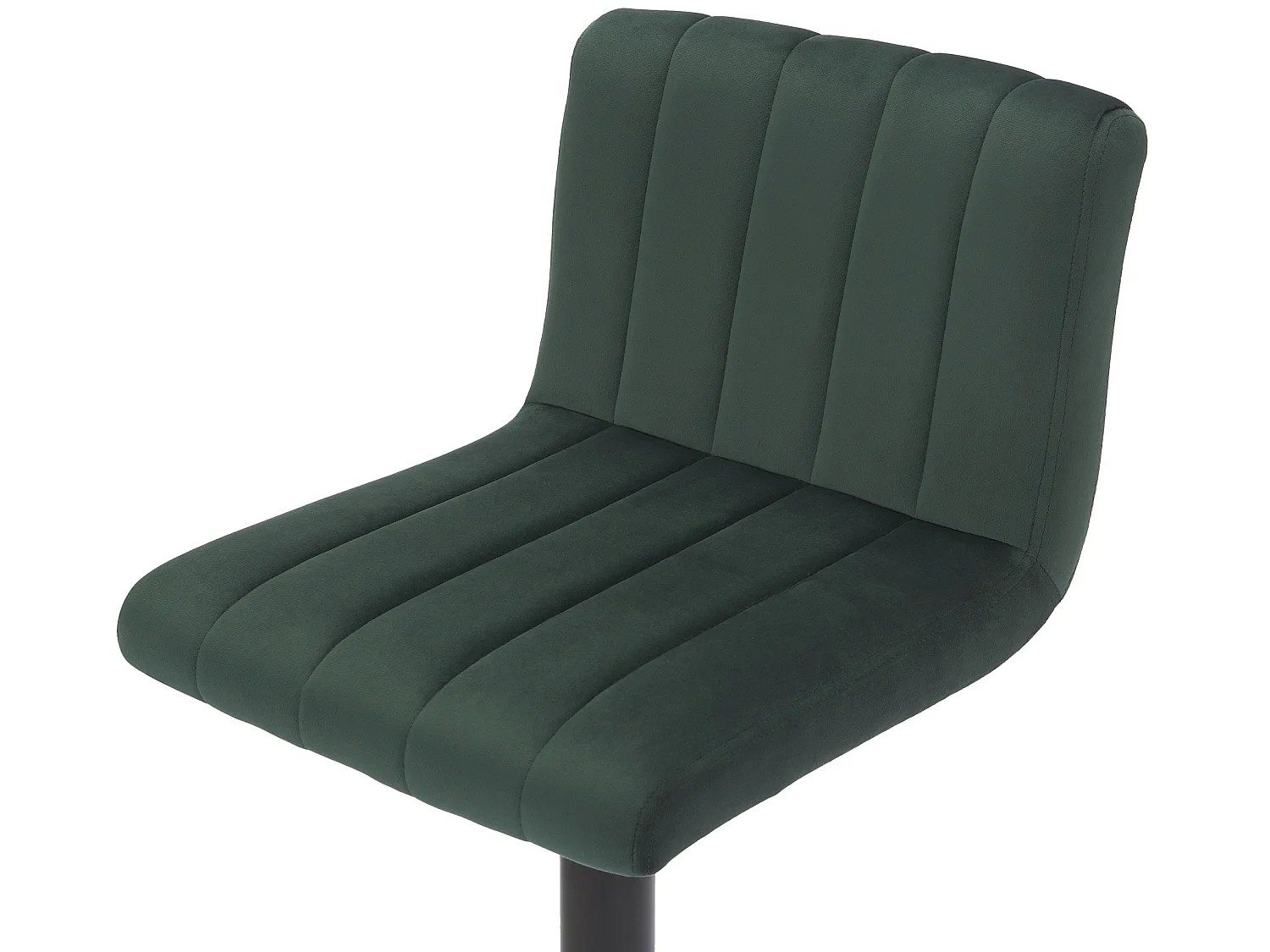Lot de 2  Tabouret de bar - Velours - Vert - Jamie