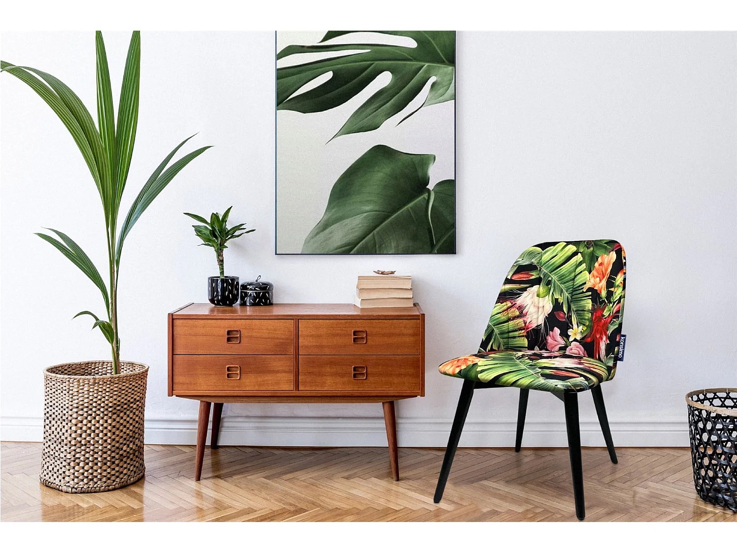 Esszimmerstühl (2er-Set) - mehrfarbig - BAKERI