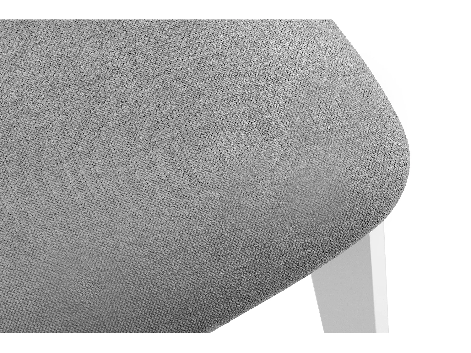 Esszimmerstuhl (2-tlg) - Grau/Weiß - TANER