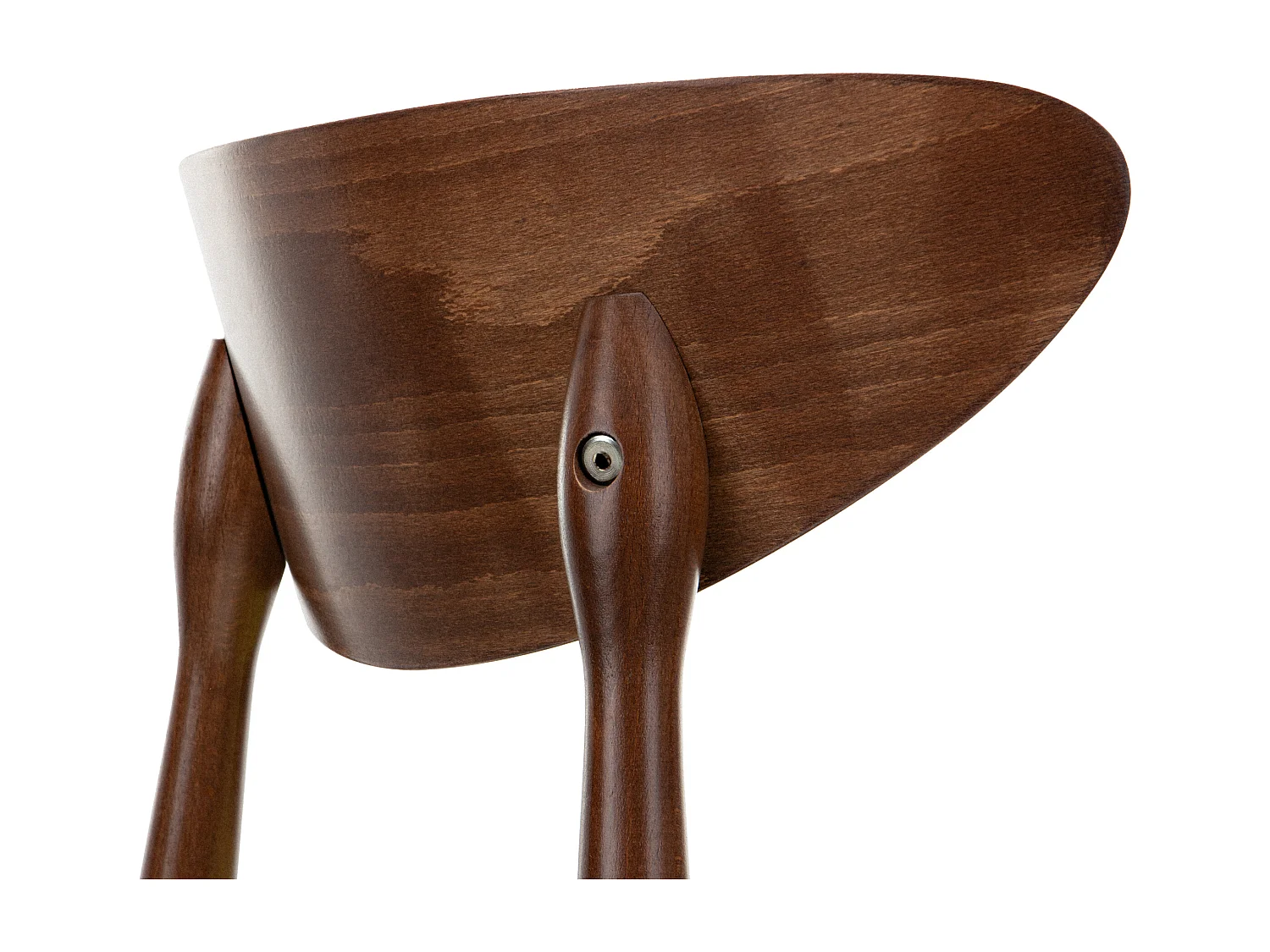 Esszimmerstühl (2er-Set) - grün / Nussbaum mittel - RABI