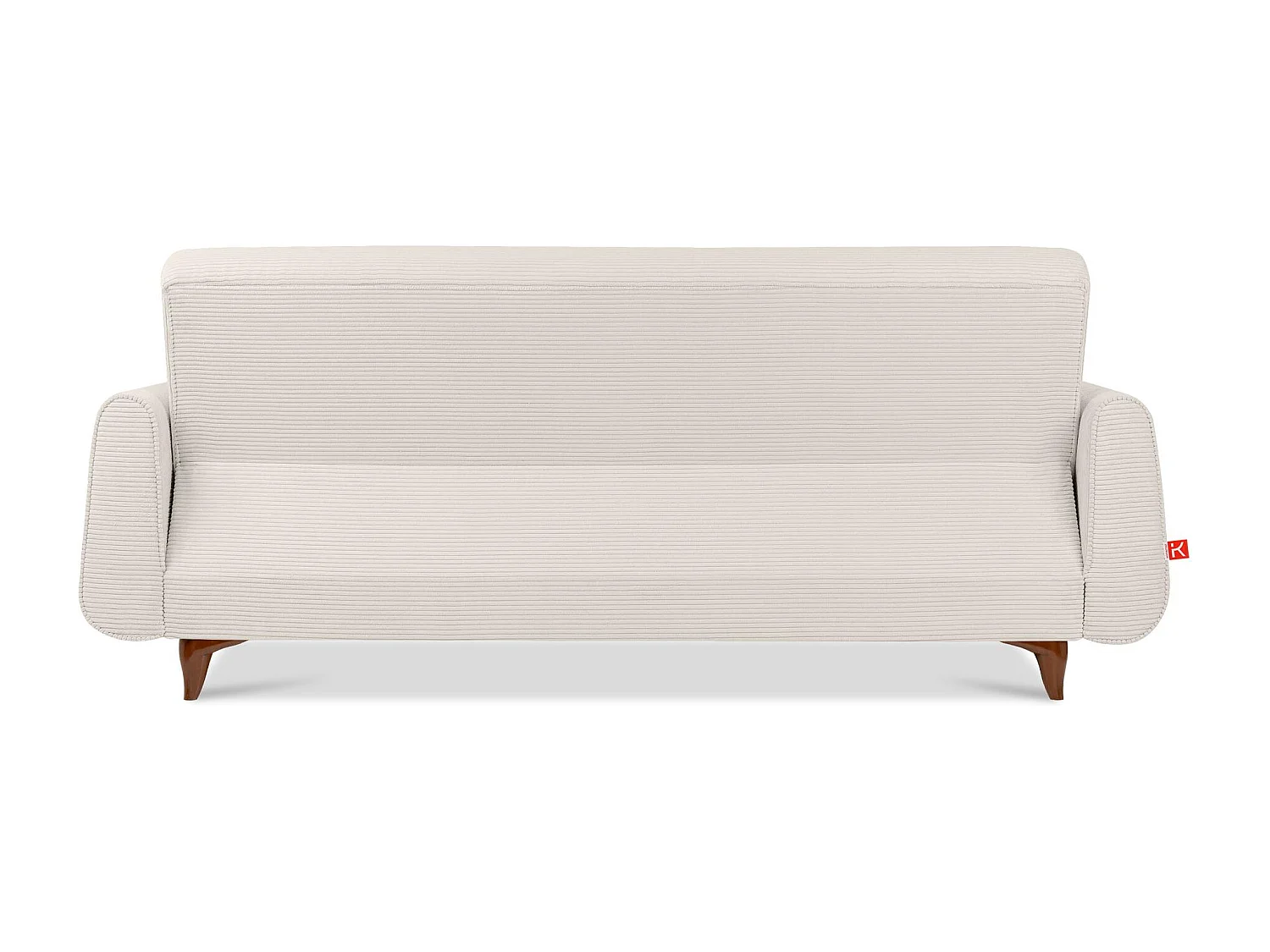 Schlafsofa GUSTAVO Schlafsofa - 3-Sitzer - Cordstoff - Creme