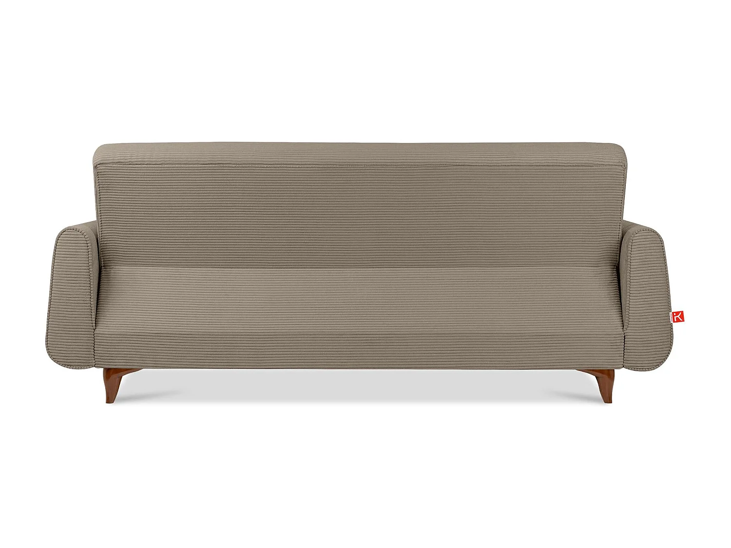 Schlafsofa GUSTAVO Schlafsofa - 3-Sitzer - Cordstoff - Beige