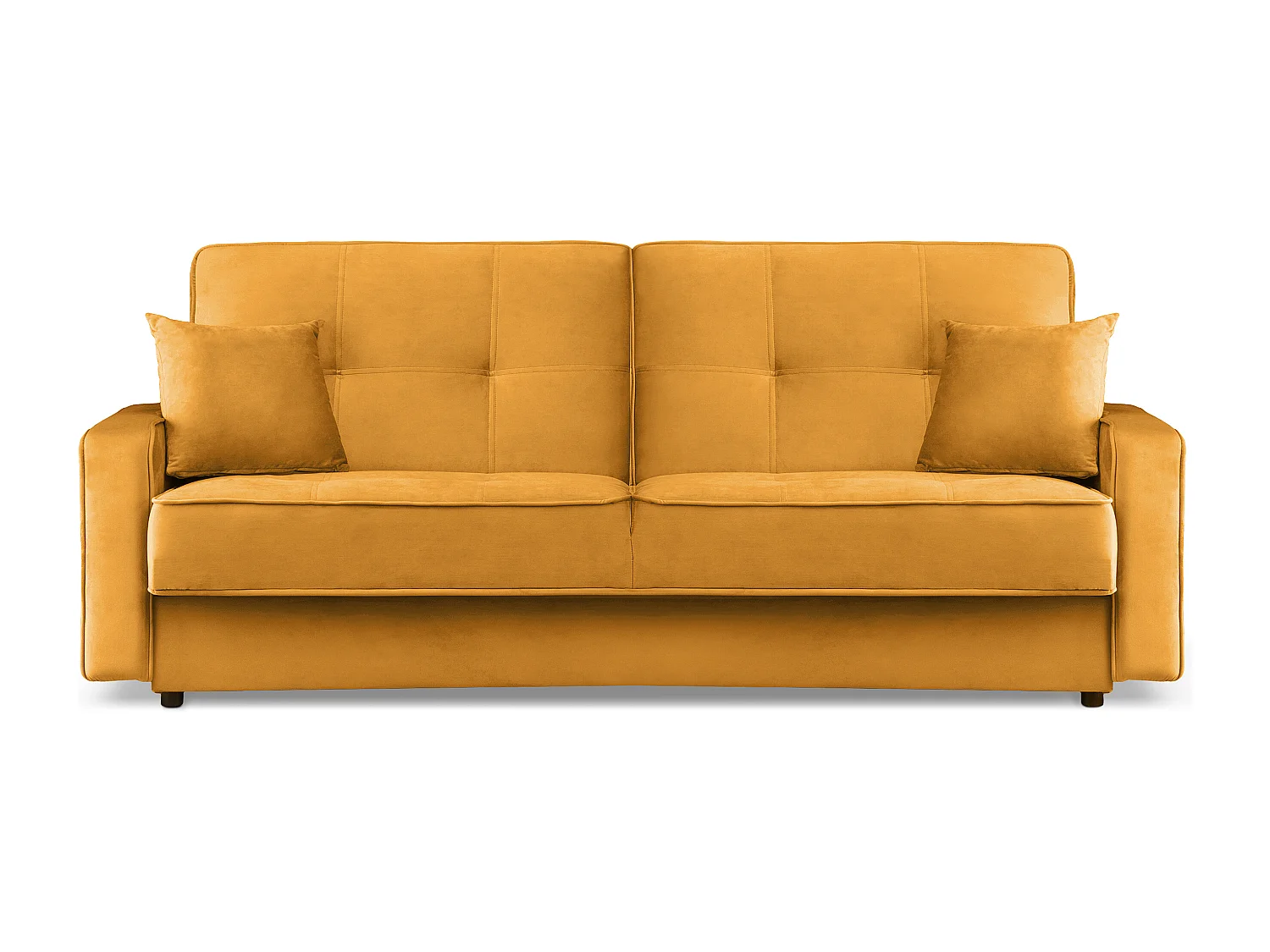 Schlafsofa ORIO - 3-Sitzer - Gelb