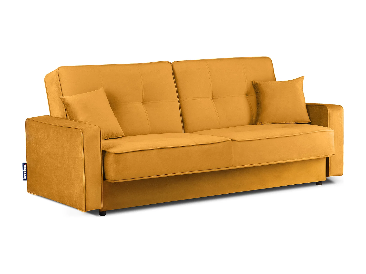 Schlafsofa ORIO - 3-Sitzer - Gelb