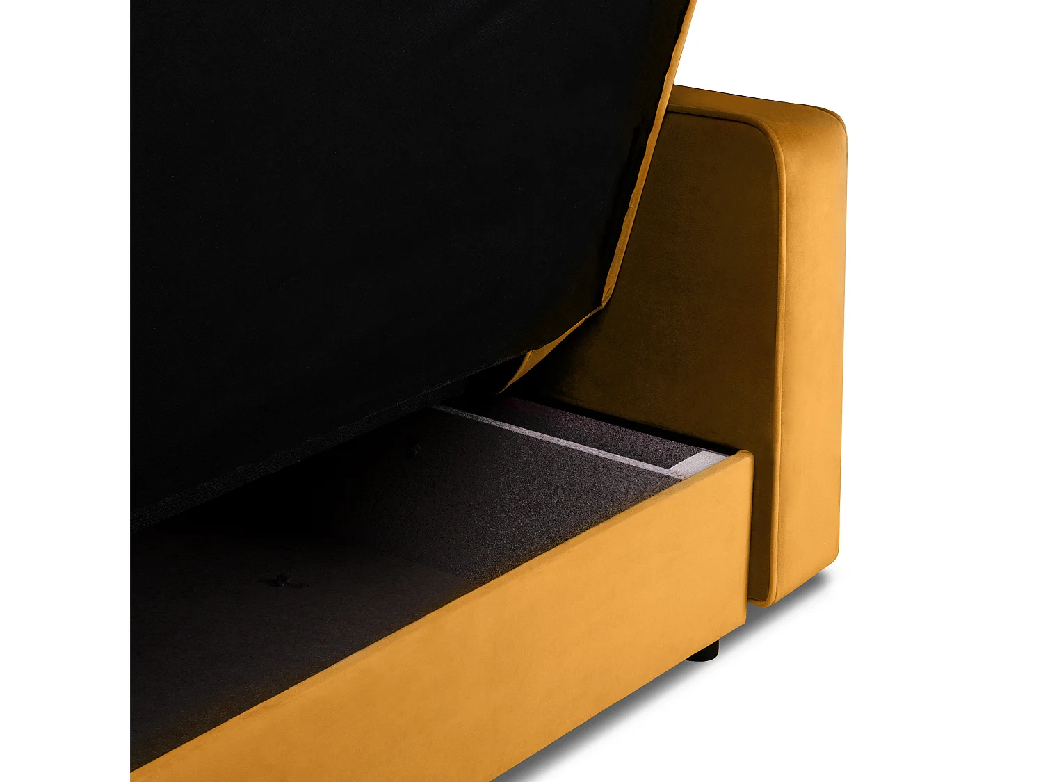 Schlafsofa ORIO - 3-Sitzer - Gelb