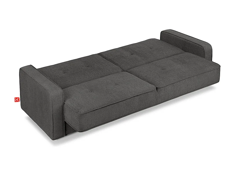 Schlafsofa ORIO - 3-Sitzer - Graphit