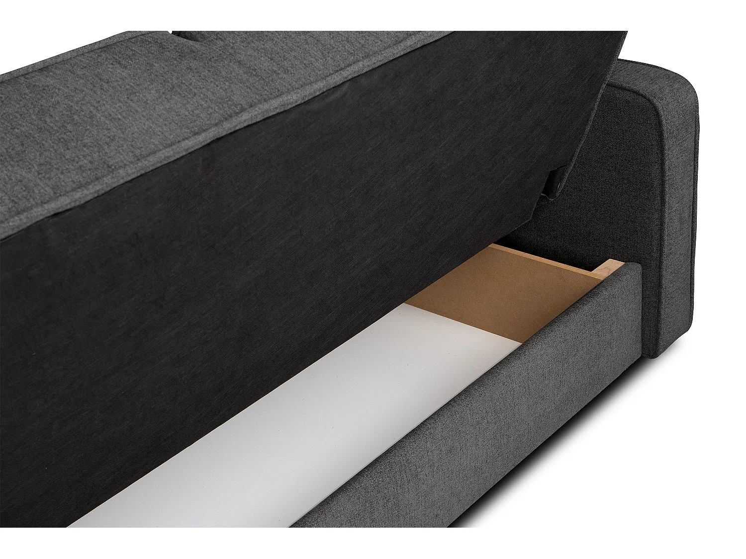 Canapé convertible ORIO - 3 places - Graphite