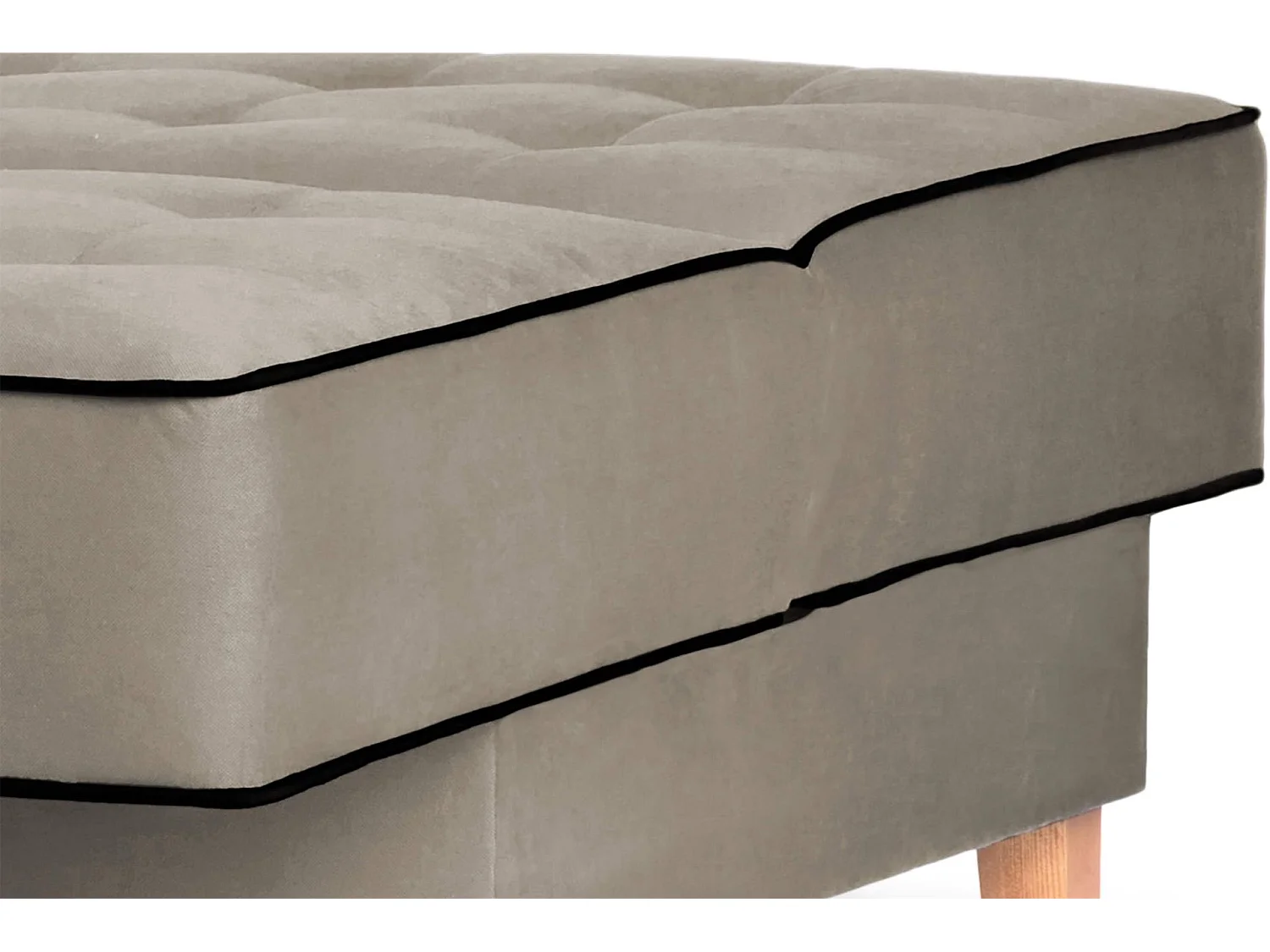 Canapé convertible DOZER - 3 Sitzer - Beige