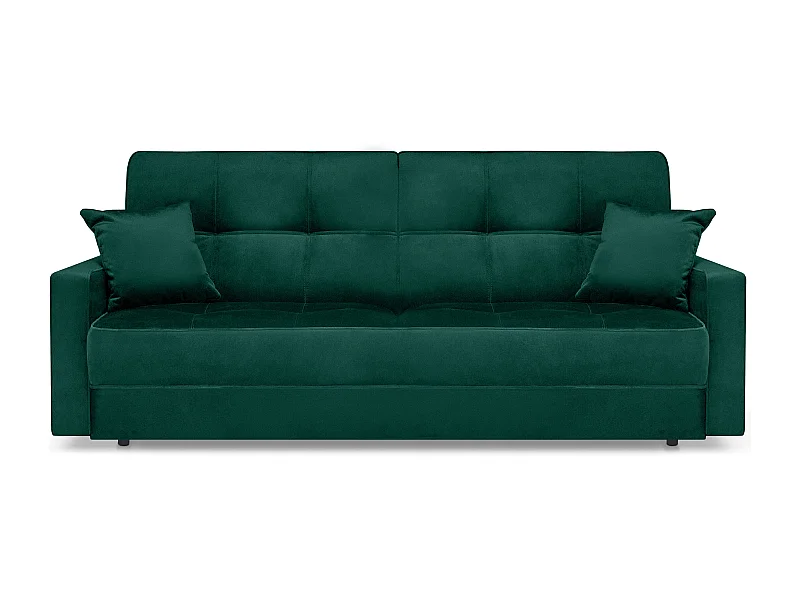 Schlafsofa ORIO - 3-Sitzer - Grün