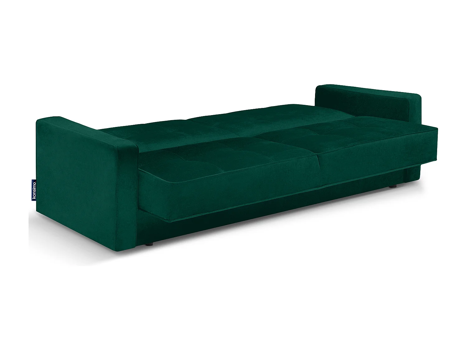 Canapé convertible ORIO - 3 places - Vert