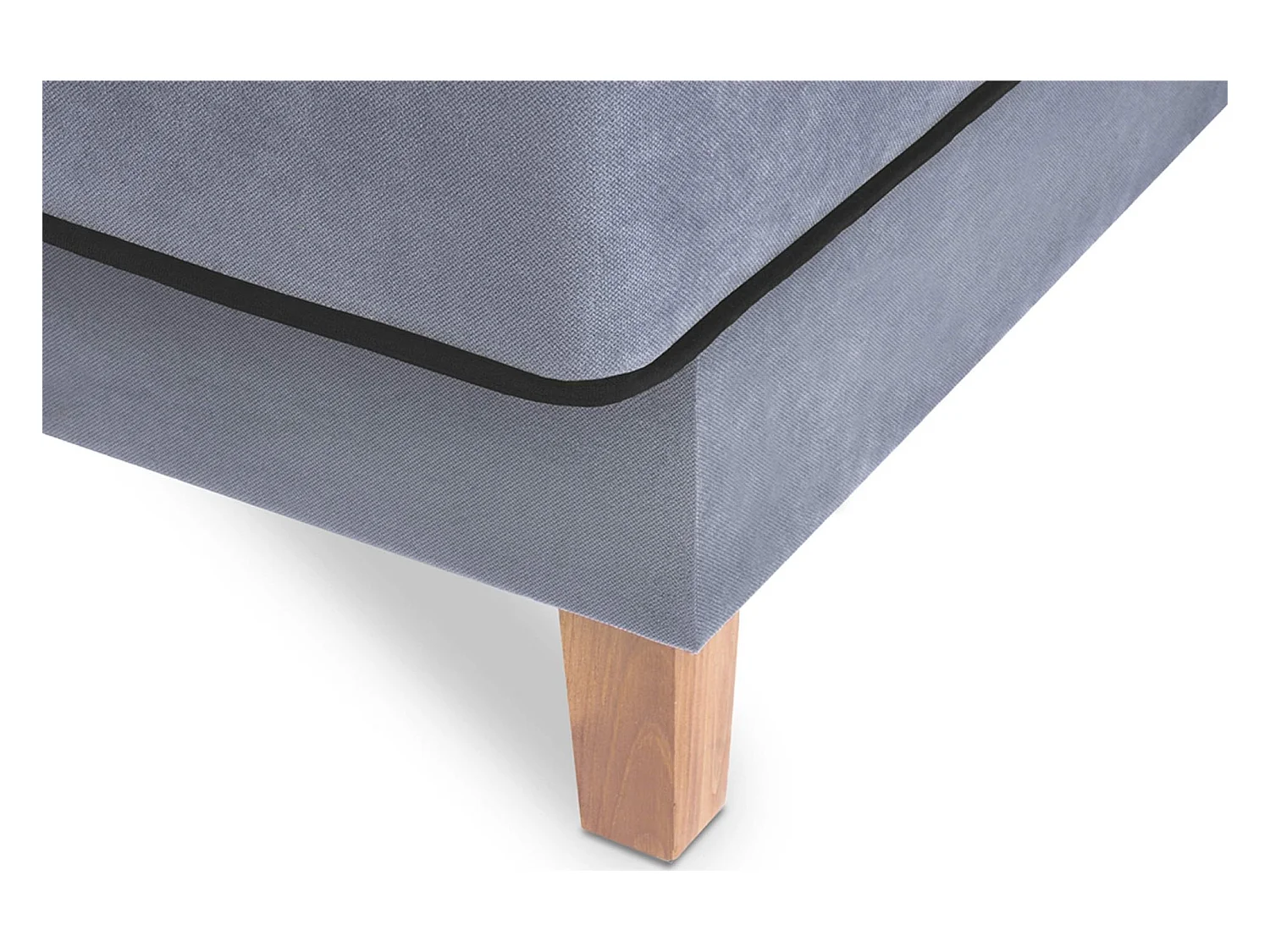 Canapé convertible DOZER - 3 Sitzer - Gris|Noir