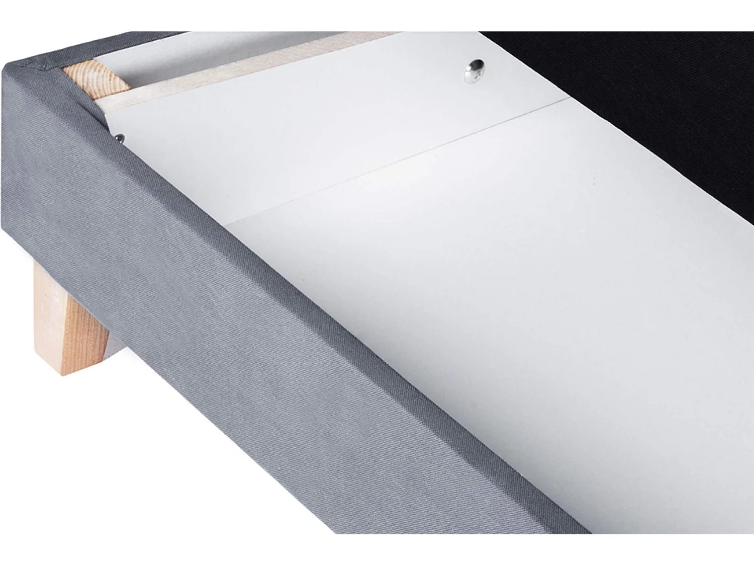 Canapé convertible DOZER - 3 Sitzer - Gris|Noir