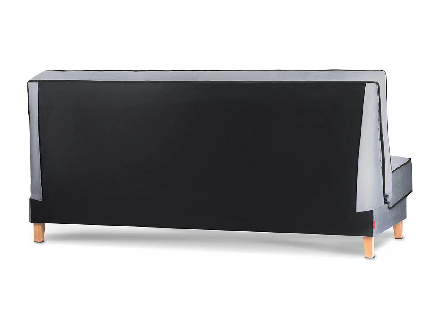 Canapé convertible DOZER - 3 Sitzer - Gris|Noir