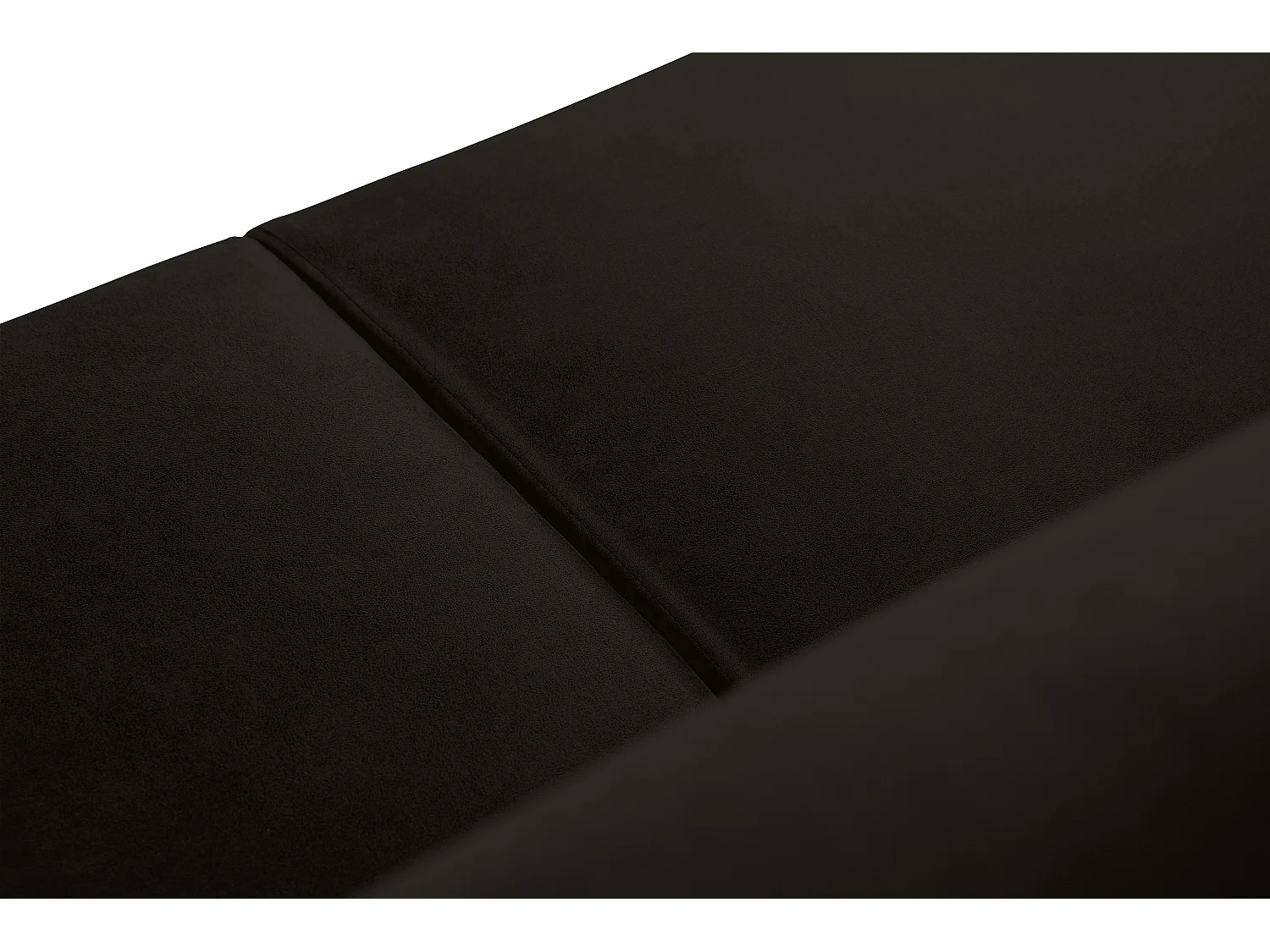 Schlafsofa GUSTAVO Schlafsofa - 3-Sitzer - Wildleder Stoff - Anthrazit