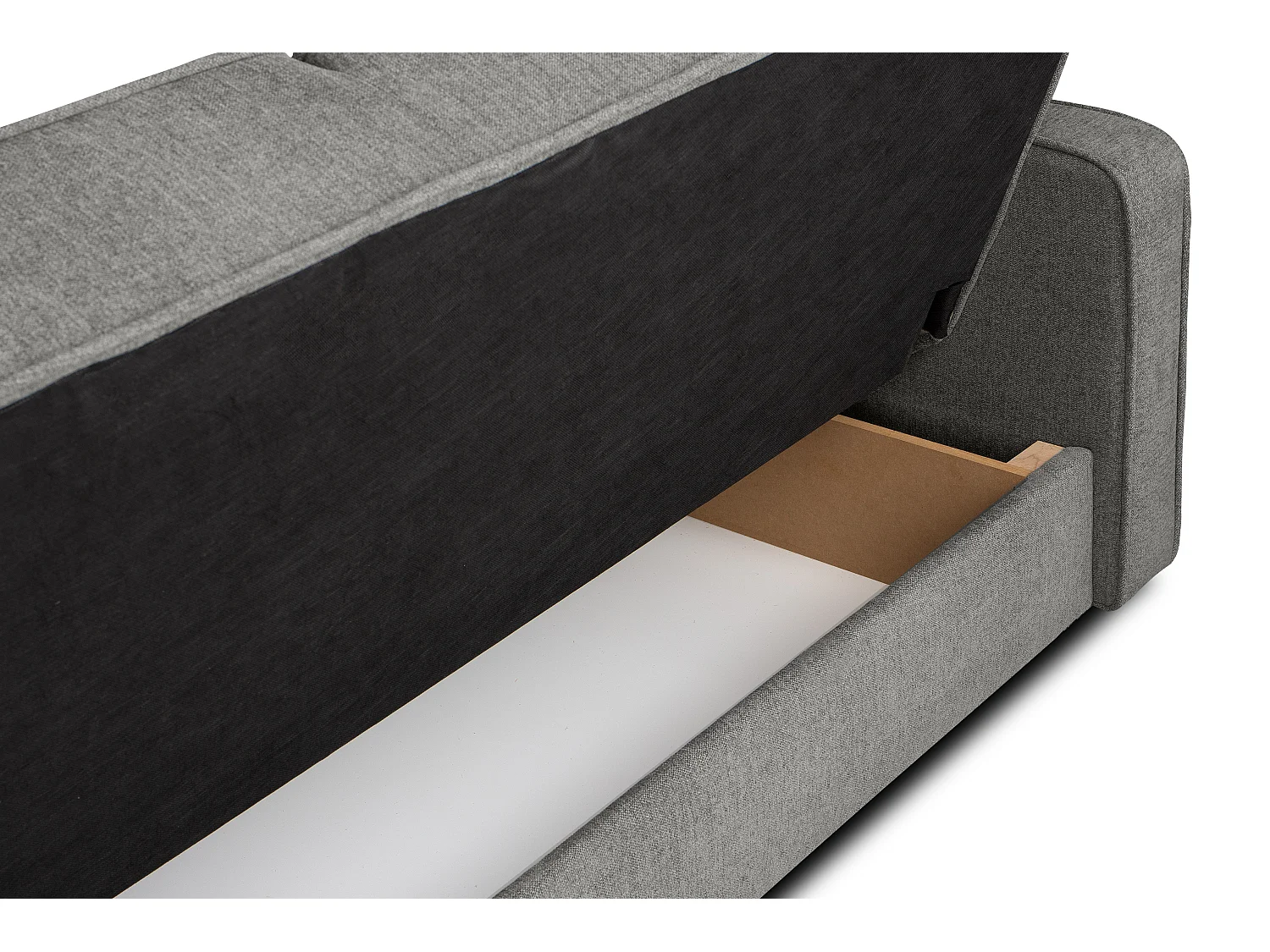 Schlafsofa ORIO - 3-Sitzer - Aschgrau