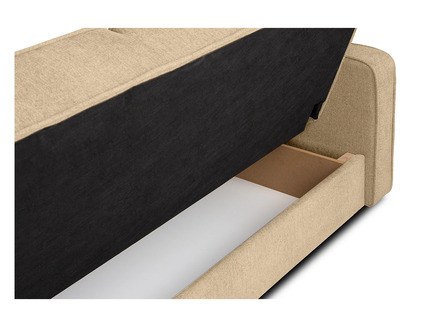 Schlafsofa ORIO - 3-Sitzer - Creme