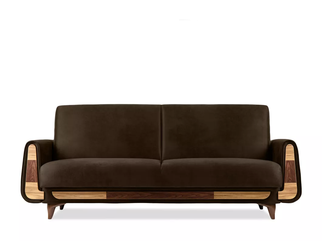 Kauf Unique Sofa 3 Personen - Braun - GUSTAVO II