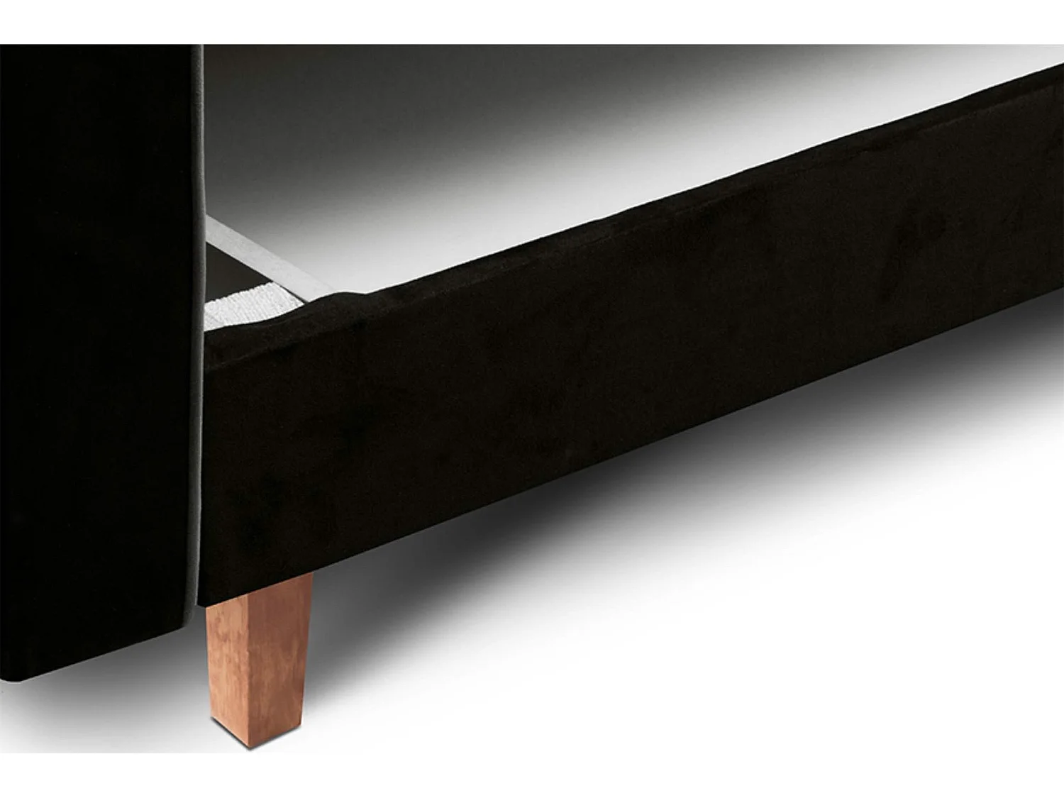 Schlafsofa DOZER - 3 Sitzer - Schwarz