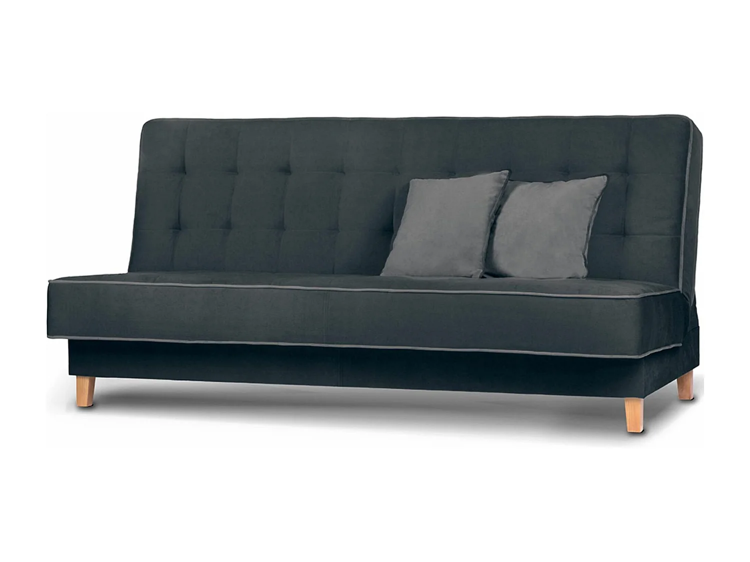 Schlafsofa DOZER - 3 Sitzer - Schwarz
