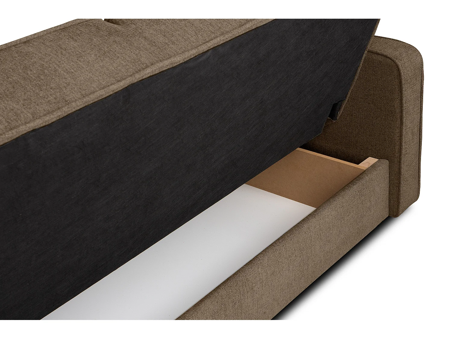 Schlafsofa ORIO - 3-Sitzer - Braun