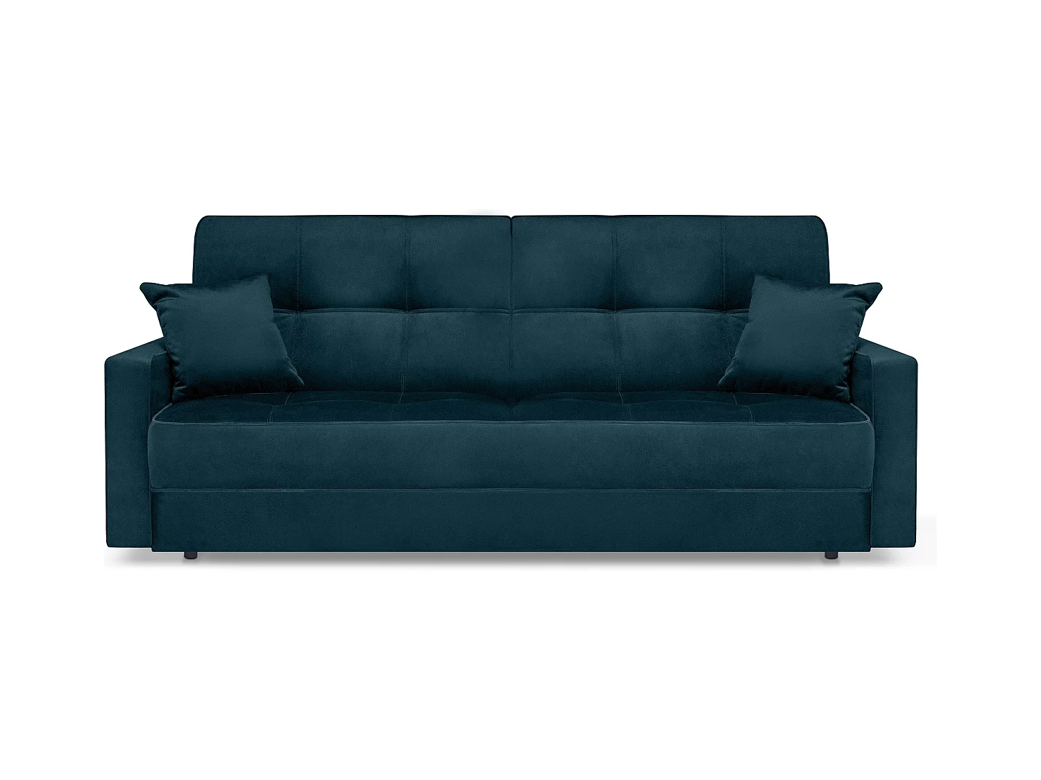 Canapé convertible ORIO - 3 places - Turquoise