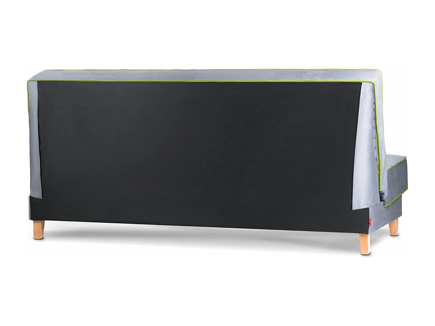 Canapé convertible DOZER - 3 Sitzer - Gris|Vert