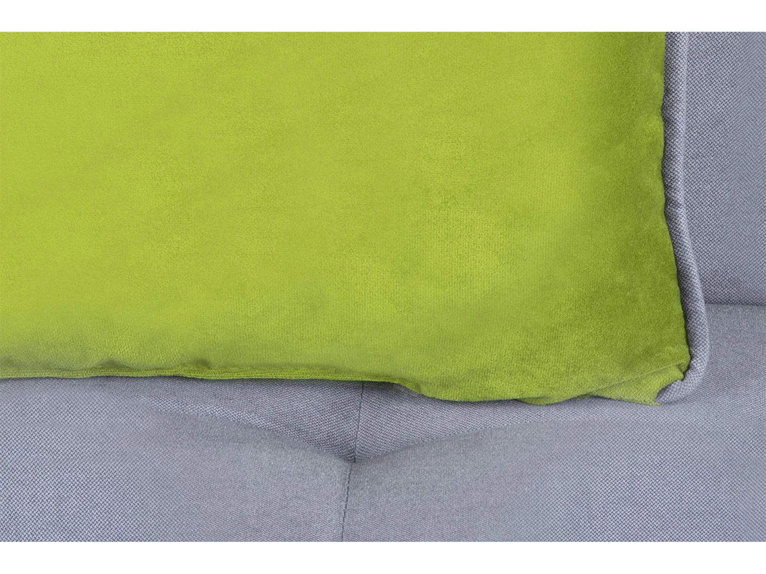 Schlafsofa DOZER - 3 Sitzer - Grau|Grün